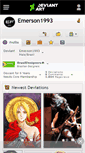 Mobile Screenshot of emerson1993.deviantart.com