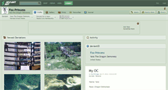 Desktop Screenshot of fox-princess.deviantart.com