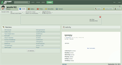 Desktop Screenshot of janelle182.deviantart.com