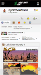 Mobile Screenshot of cyrilthewizard.deviantart.com