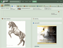 Tablet Screenshot of jcis4me.deviantart.com