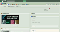 Desktop Screenshot of c05m0.deviantart.com