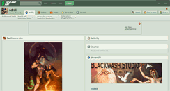 Desktop Screenshot of ndhill.deviantart.com