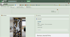 Desktop Screenshot of anraiki.deviantart.com