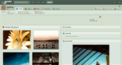 Desktop Screenshot of chris16.deviantart.com