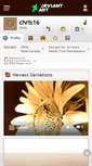 Mobile Screenshot of chris16.deviantart.com