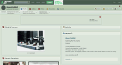 Desktop Screenshot of moonhobbit.deviantart.com