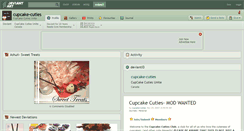 Desktop Screenshot of cupcake-cuties.deviantart.com