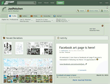 Tablet Screenshot of joelpoischen.deviantart.com