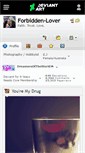 Mobile Screenshot of forbidden-lover.deviantart.com