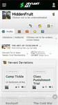 Mobile Screenshot of hiddenfruit.deviantart.com