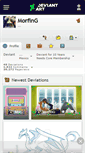 Mobile Screenshot of morfing.deviantart.com