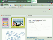 Tablet Screenshot of morfing.deviantart.com