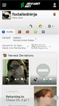 Mobile Screenshot of foxtailedninja.deviantart.com