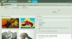Desktop Screenshot of amnioticoef.deviantart.com