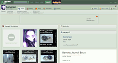 Desktop Screenshot of lornarope.deviantart.com