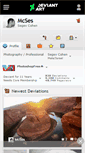Mobile Screenshot of mcses.deviantart.com