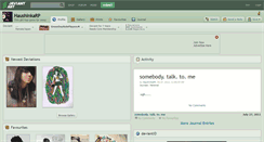 Desktop Screenshot of haushinkarp.deviantart.com