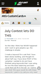 Mobile Screenshot of mtg-customcards.deviantart.com