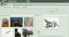 Desktop Screenshot of fzuzic.deviantart.com