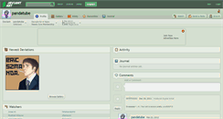 Desktop Screenshot of pandatube.deviantart.com