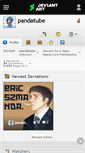 Mobile Screenshot of pandatube.deviantart.com