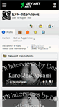 Mobile Screenshot of efn-interviews.deviantart.com