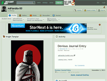 Tablet Screenshot of adriandra-00.deviantart.com