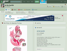 Tablet Screenshot of ai-no-senshi.deviantart.com