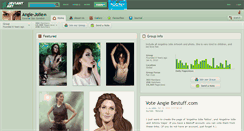 Desktop Screenshot of angie-jolie.deviantart.com