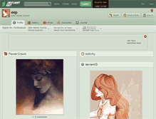Tablet Screenshot of eep.deviantart.com