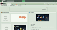 Desktop Screenshot of dw24.deviantart.com