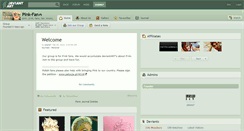 Desktop Screenshot of pink-fan.deviantart.com