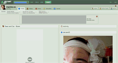 Desktop Screenshot of mackie-ox.deviantart.com