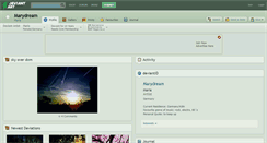 Desktop Screenshot of marydream.deviantart.com