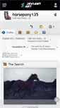 Mobile Screenshot of horsepony135.deviantart.com