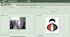 Desktop Screenshot of cobrawolf86.deviantart.com