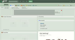 Desktop Screenshot of dabash.deviantart.com
