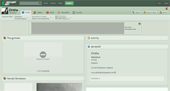 Desktop Screenshot of elrisha.deviantart.com