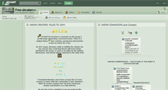 Desktop Screenshot of free-davatars.deviantart.com