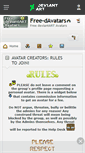 Mobile Screenshot of free-davatars.deviantart.com