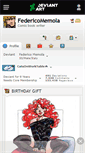 Mobile Screenshot of federicomemola.deviantart.com