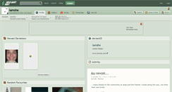 Desktop Screenshot of iamshe.deviantart.com