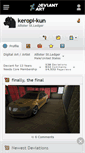 Mobile Screenshot of keropi-kun.deviantart.com