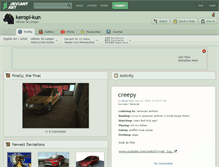 Tablet Screenshot of keropi-kun.deviantart.com