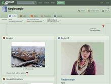 Tablet Screenshot of flarglesnargle.deviantart.com