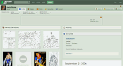 Desktop Screenshot of melchiore.deviantart.com