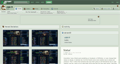 Desktop Screenshot of cid619.deviantart.com