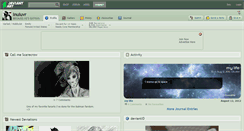 Desktop Screenshot of inuluvr.deviantart.com