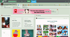 Desktop Screenshot of animatedsuperchick19.deviantart.com